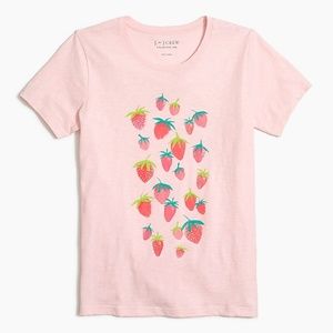 J.crew factory strawberry t-shirt